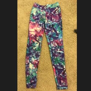 Barely worn Colorful FILA leggings